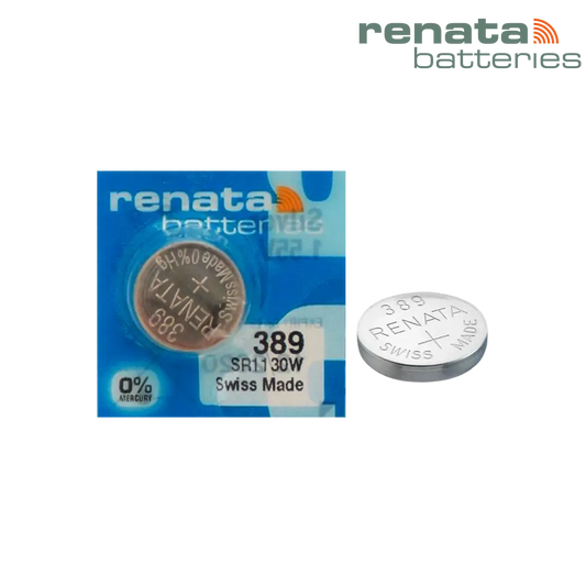 Renata Silver Oxide 1.55V Coin Cell Battery -  389