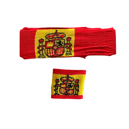 Spain Head Band + Wrist Band