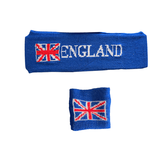 England Head Band + Wrist Band