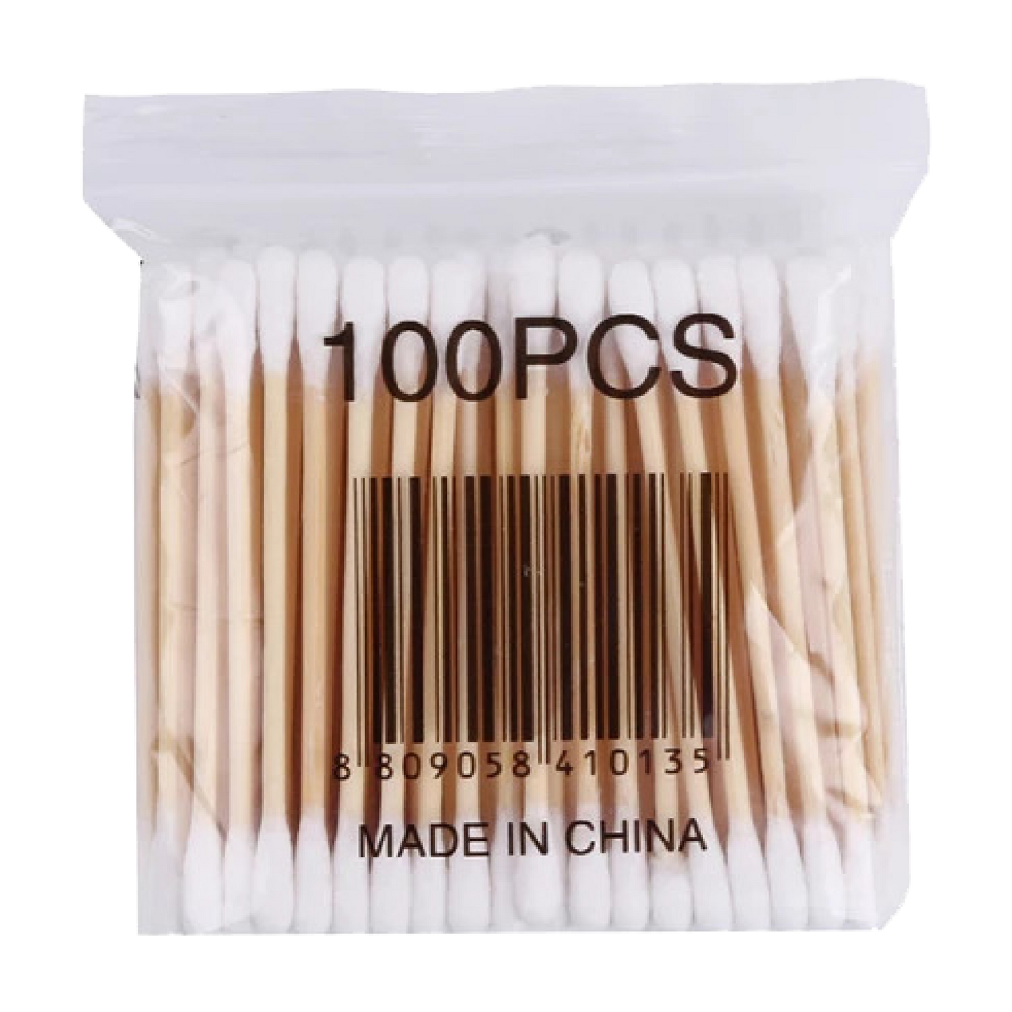 Double Head Wood Cotton Buds Medical Ear Cleaning Wood Sticks - 1000 Pcs