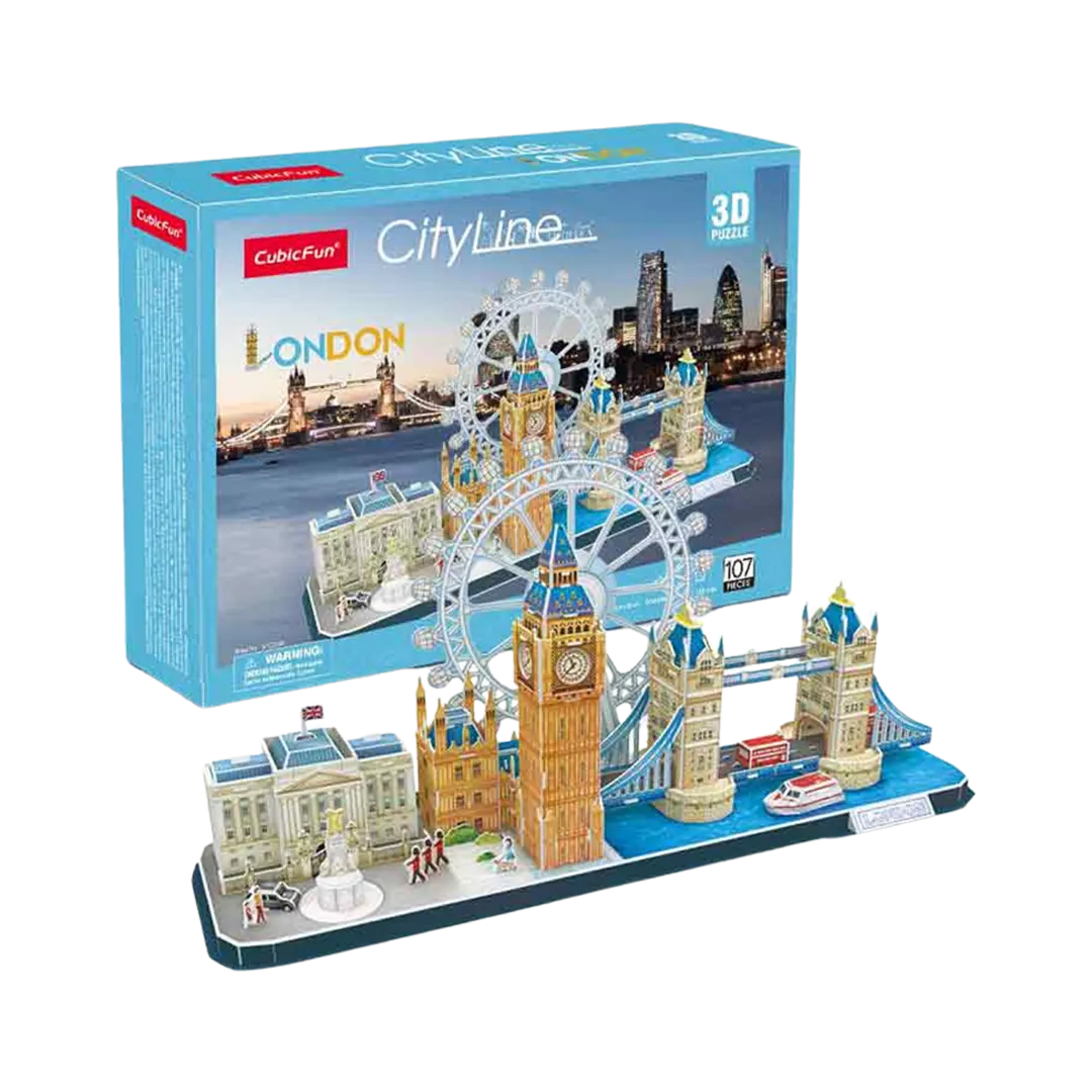 CubicFun City Line 3D Puzzle London MENKELCHI