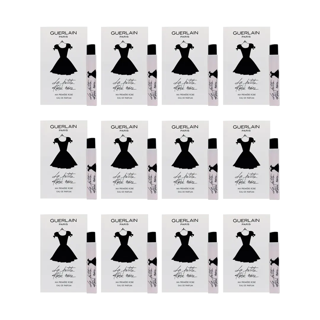 Guerlain La Petite Robe Noir Ma Premiere Robe Eau De Parfum Pour Femme 0.7ml Pack - 12Pcs