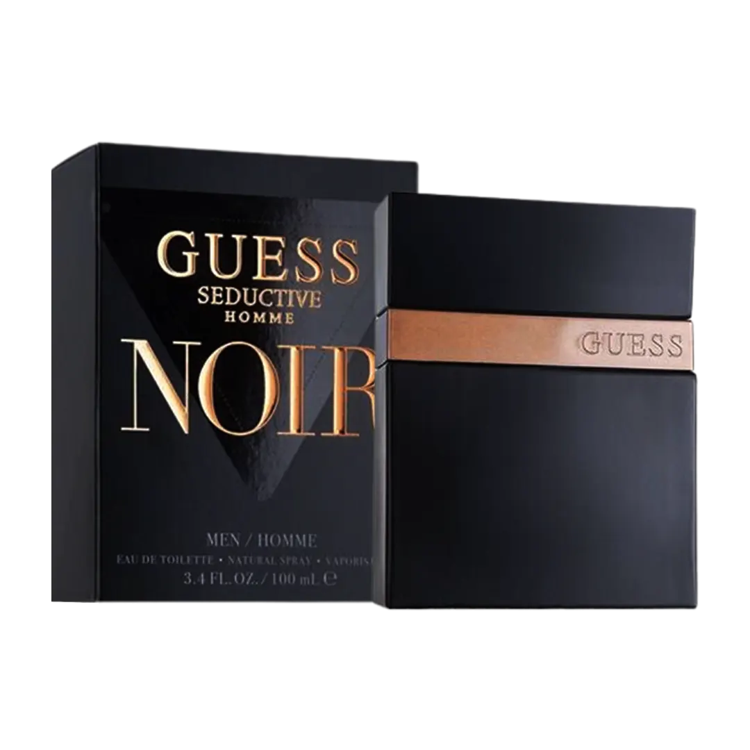 Guess Seductive Homme Noir Eau De Toilette Pour Homme 100ml Menkelchi 3726