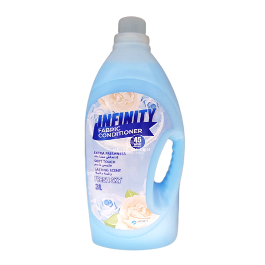 Infinity Fresh Sky Fabric Conditioner & Softener For Clothes - 3L