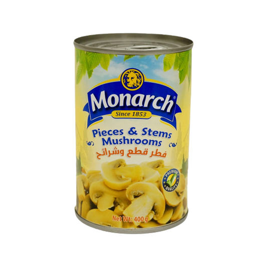Monarch Pieces & Stems Mushrooms - 400g
