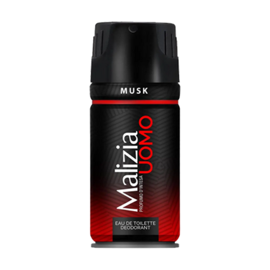 Malizia Uomo Musk Eau De Toilette Deodorant For Men - 200ml