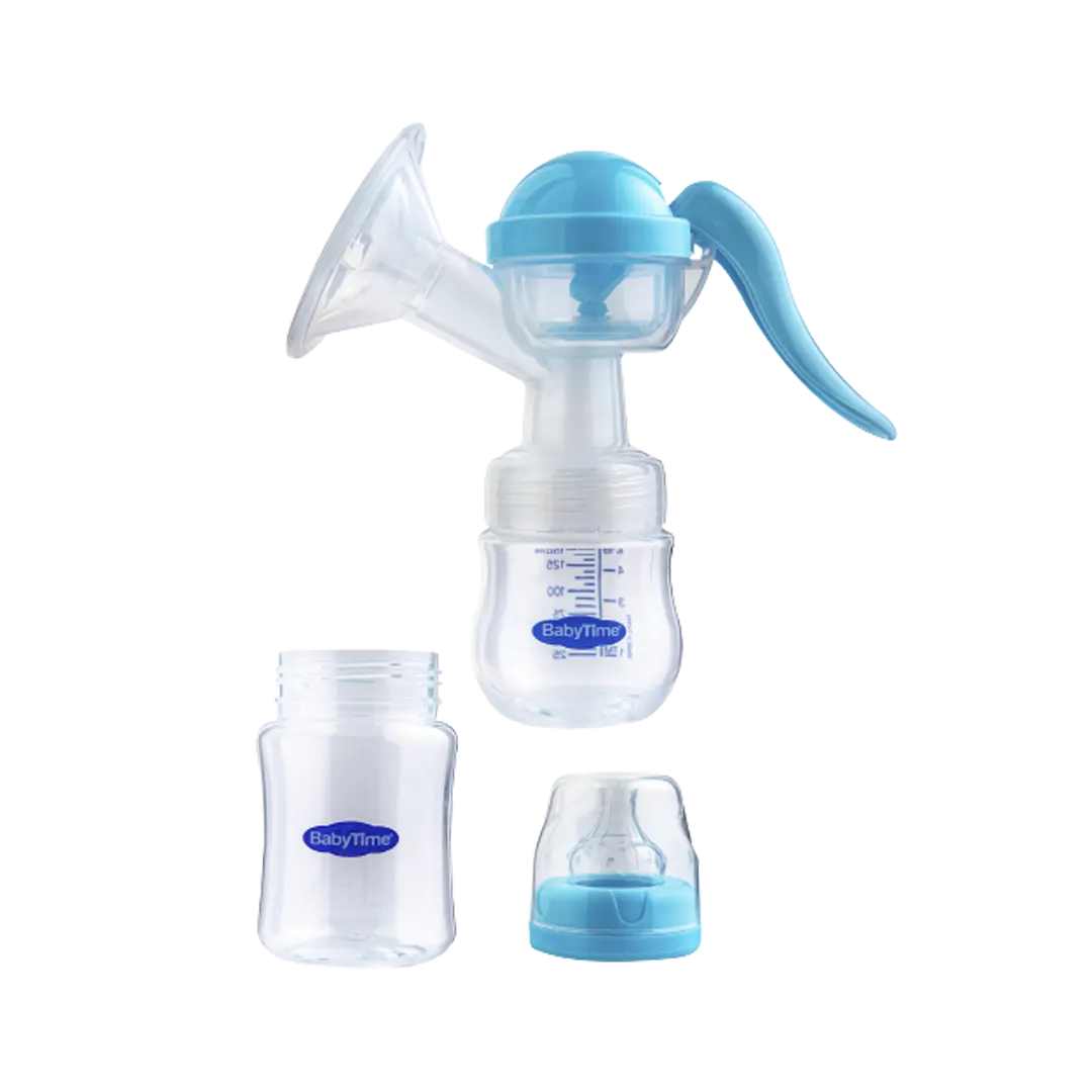 Baby Time Practical Manual Breast Pump - 2 Colors