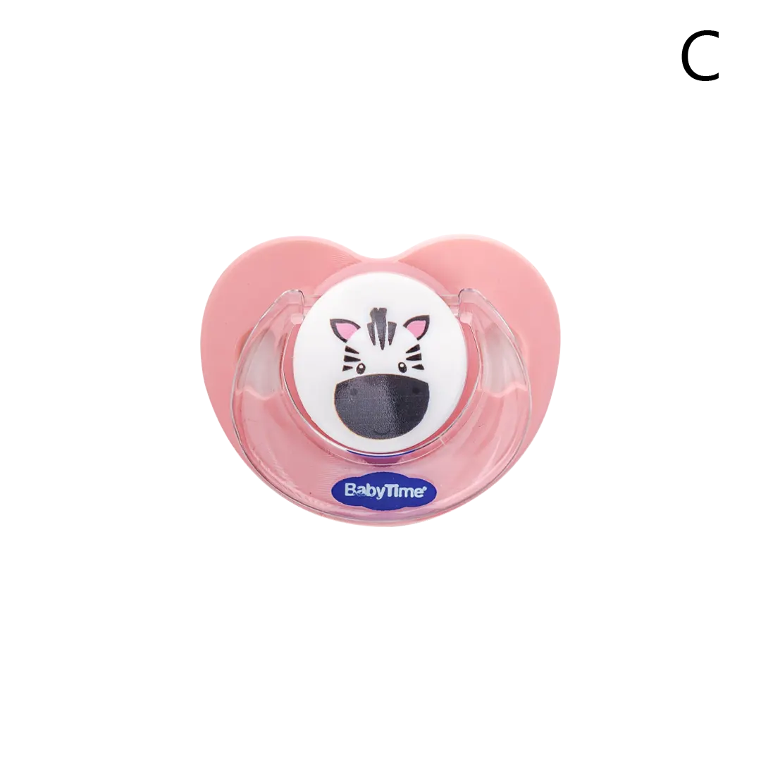 Baby Time Orthodontic Candy Soother - Pink