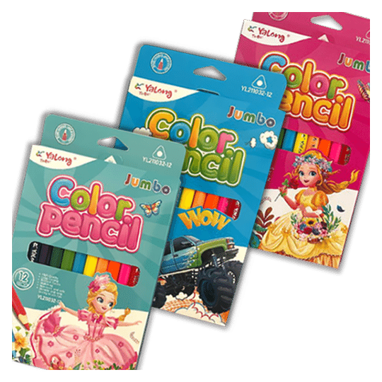 Yalong Jumbo Color Pencil MENKELCHI