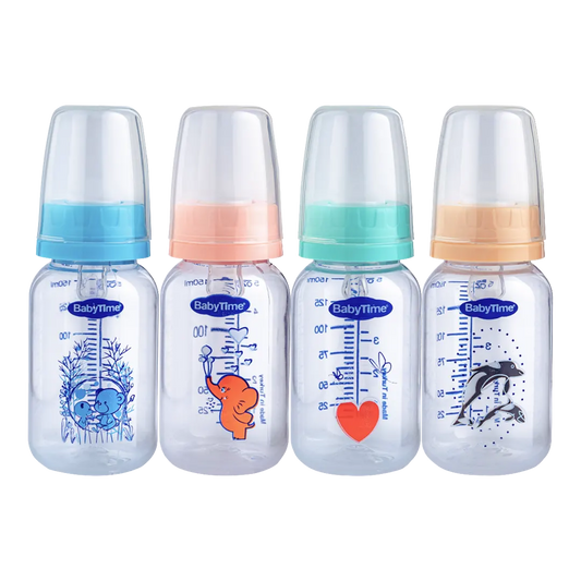 Baby Time Classic Feeding Bottle - 4 Colors