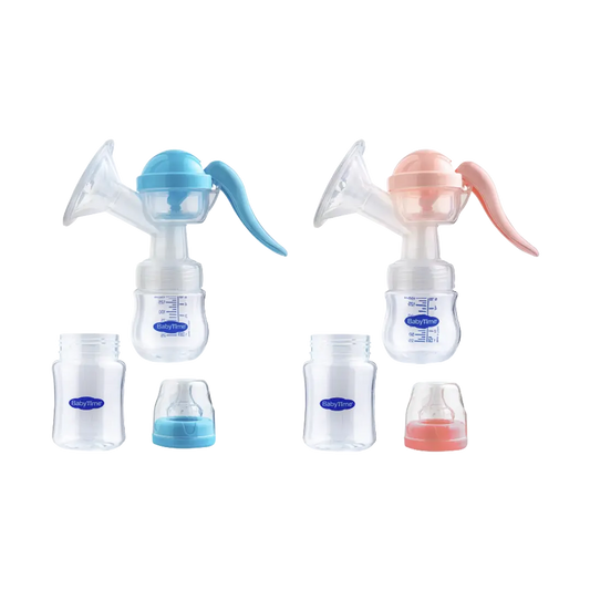 Baby Time Practical Manual Breast Pump - 2 Colors