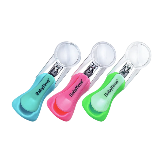 Baby Time Nail Clipper With Magnifier - 3 Colors