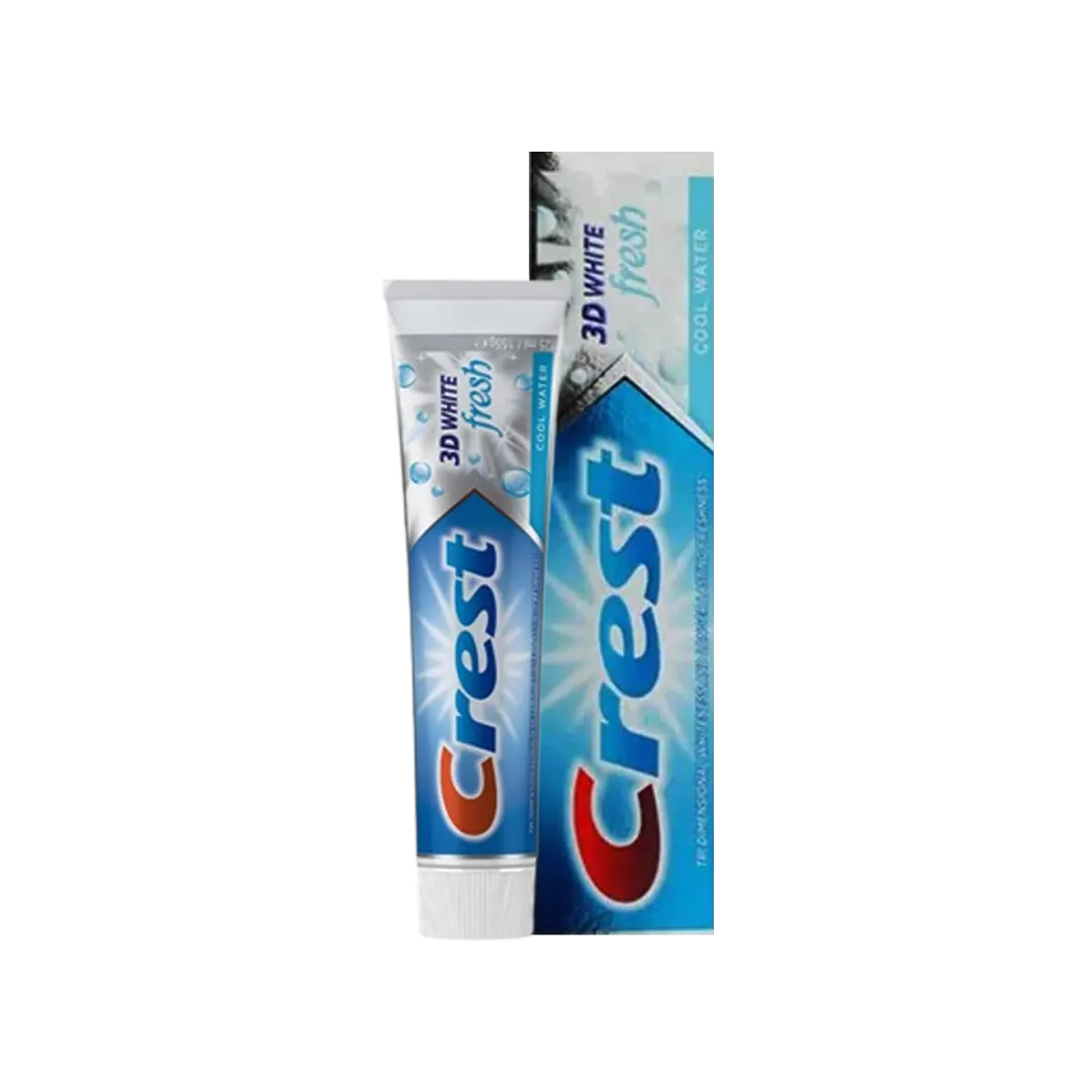 Crest 3D White Fresh Cool Water Toothpaste - 125ml