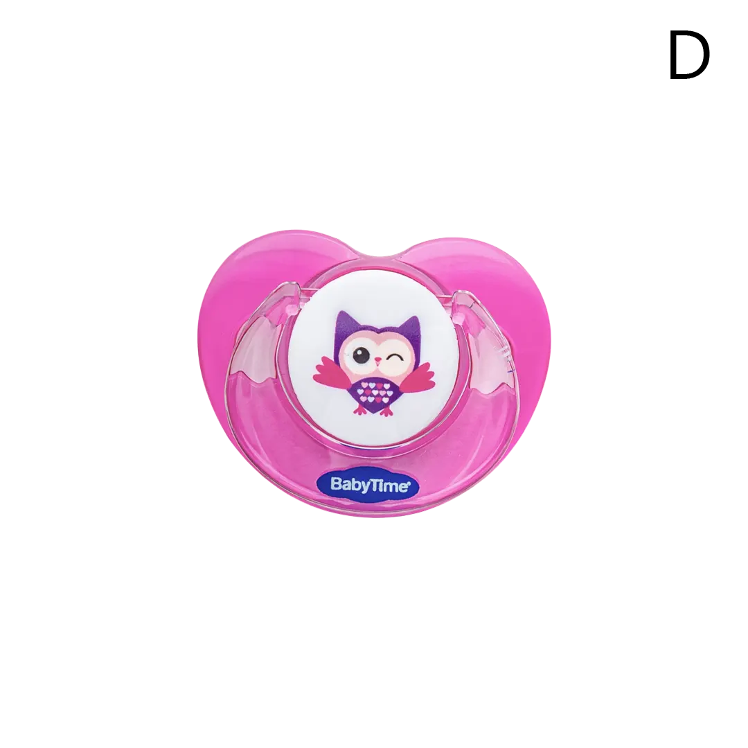 Baby Time Orthodontic Candy Soother - Pink