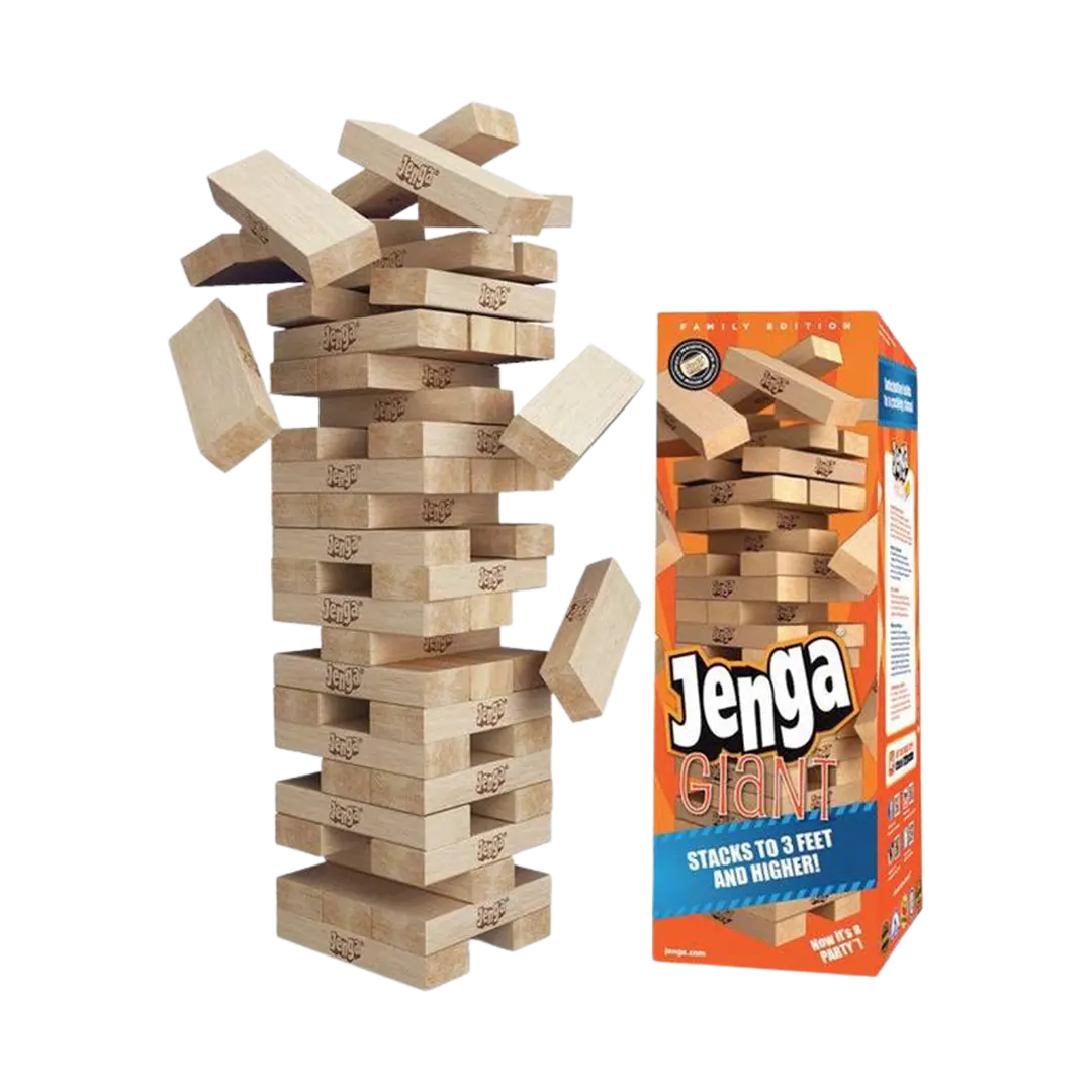 Jenga Giant Up To 3 Feet High Build Up