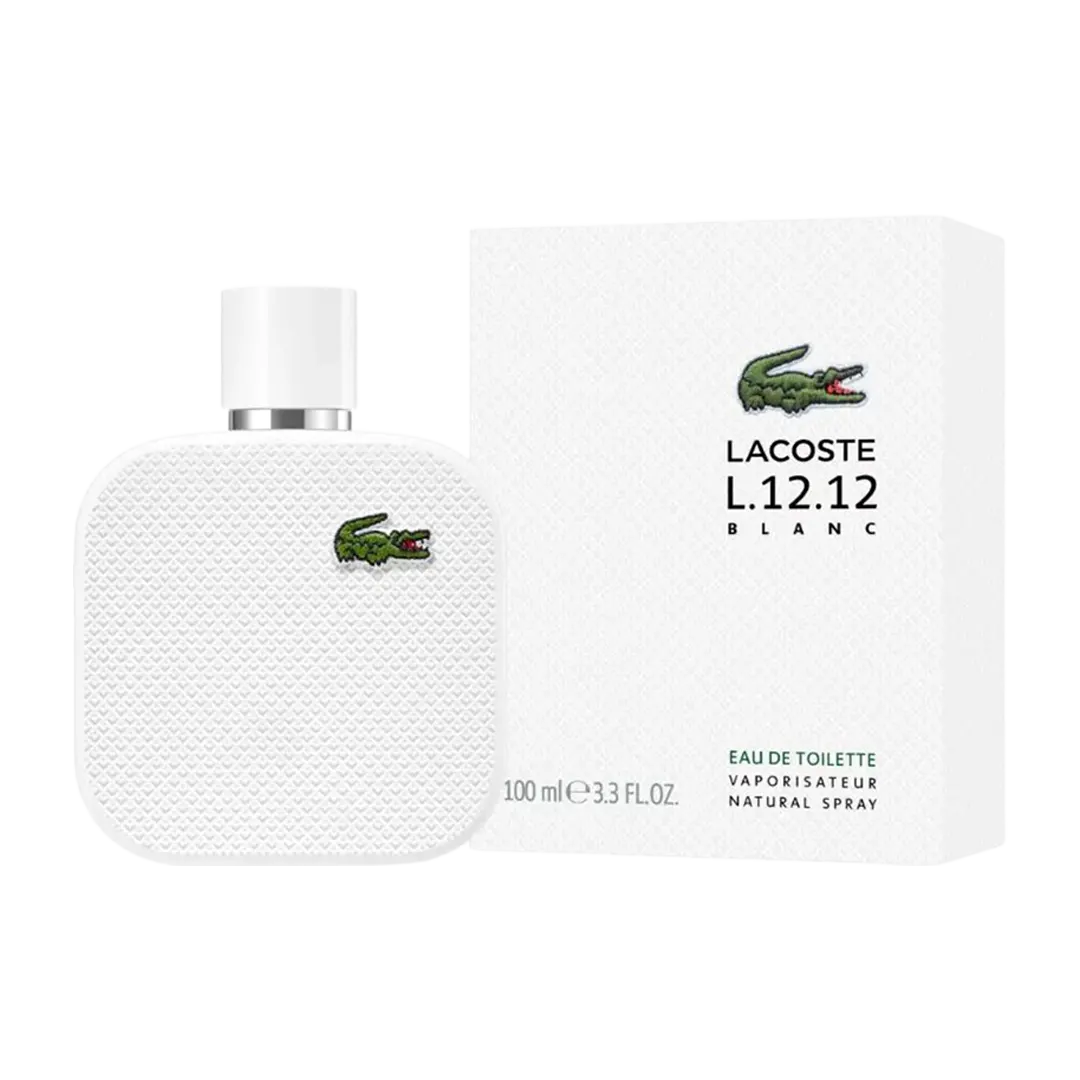 Lacoste Eau De Lacoste L.12.12 Blanc Eau De Toilette Pour Homme 100m MENKELCHI
