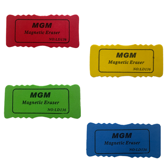 MGM Magnetic Eraser - 4 Colors