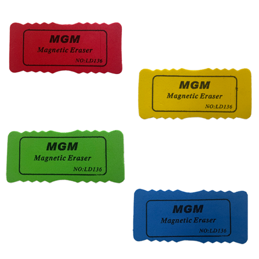 MGM Magnetic Eraser - 4 Colors