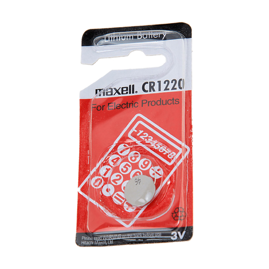 Maxell Lithium Coin Cell Battery -  CR1220 3V