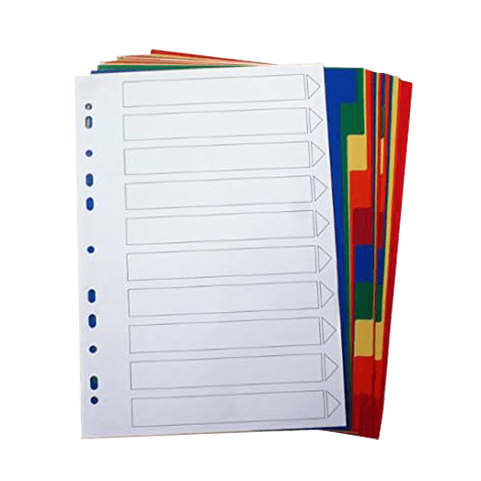 A4 United Office Universalregister 10 Blank Spreadsheets