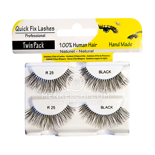 Quick Fix  Strip Lashes Twin Pack - R25 Black