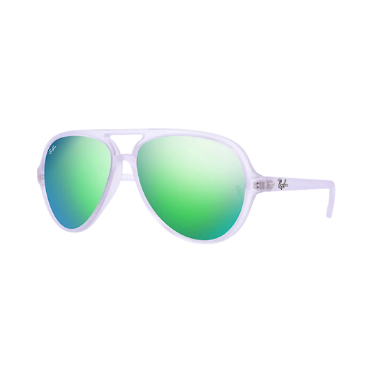 Ray-Ban Cats 5000 RB4125 646/19 59mm - Flash Green