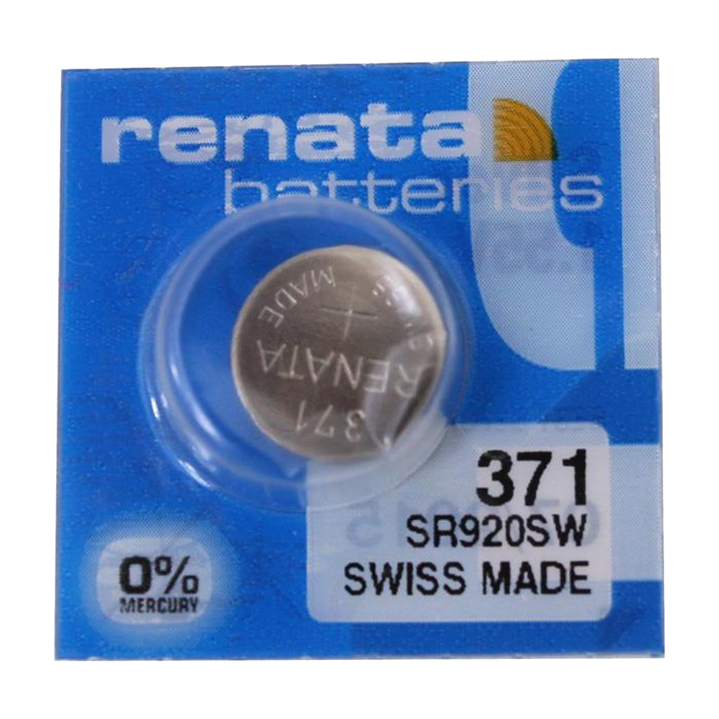 Renata Silver Oxide Battery - 371