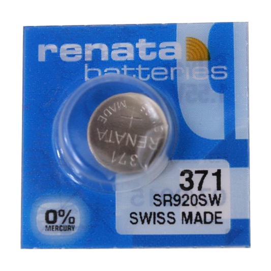 Renata Silver Oxide Battery - 371