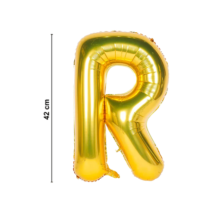 Foil Letter " R " Balloons 42cm - 2 Colors