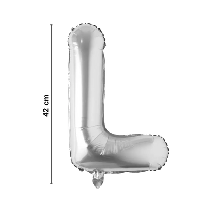 Foil Letter " L " Balloons 42cm - 2 Colors