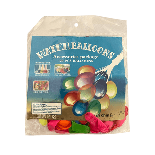 New High Quality Water Balloons - 120 pcs