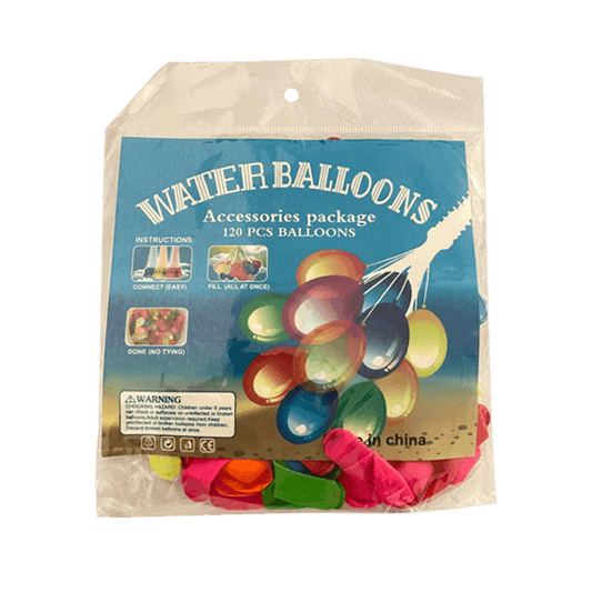 New High Quality Water Balloons - 120 pcs