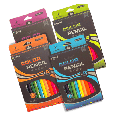 Yalong Classic Color Jumbo Pencil - 4 Styles