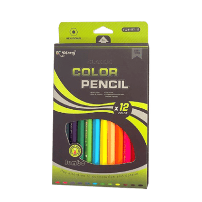 Yalong Classic Color Jumbo Pencil - 4 Styles