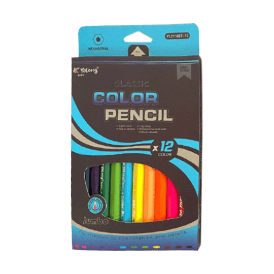 Yalong Classic Color Jumbo Pencil - 4 Styles