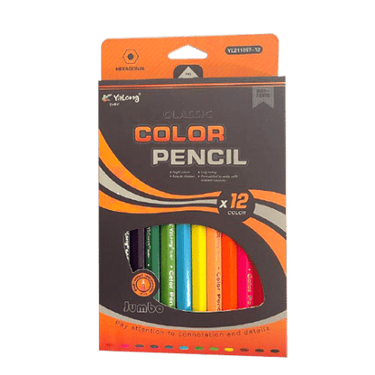Yalong Classic Color Jumbo Pencil - 4 Styles