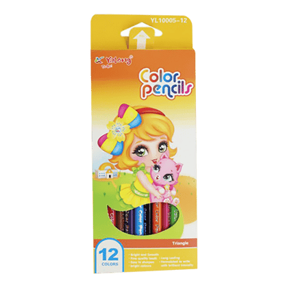 Yalong Triangle Color Pencils- 8 Styles