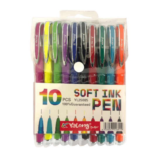 Yalong Soft Ink Pen - Multiple Colors